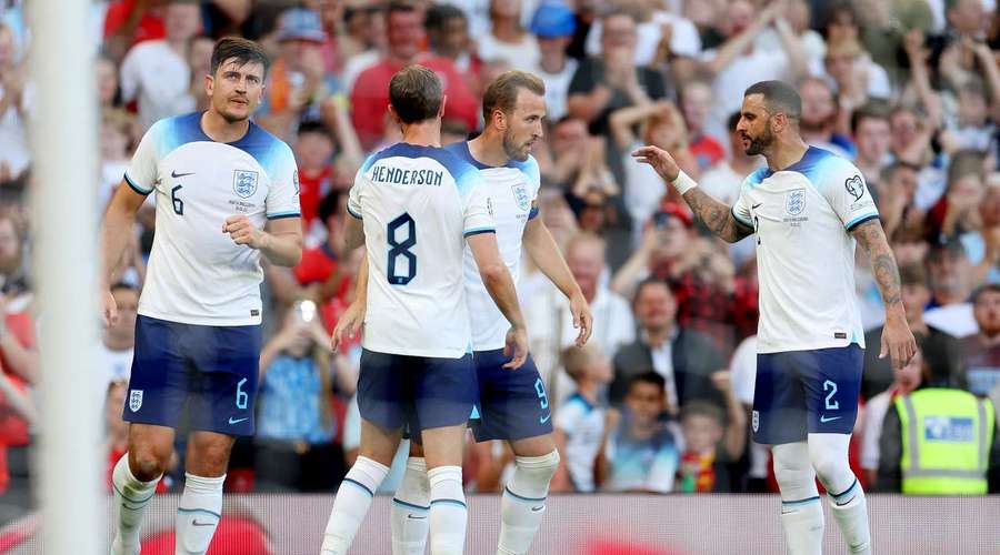 Harry Kane gives England the lead