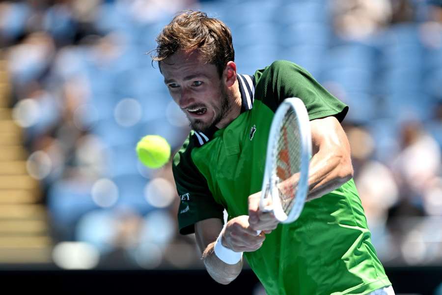 Medvedev is tweevoudig finalist op de Australian Open