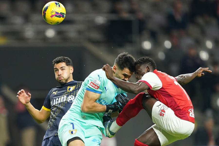 Zlobin lesionou-se na partida com o SC Braga
