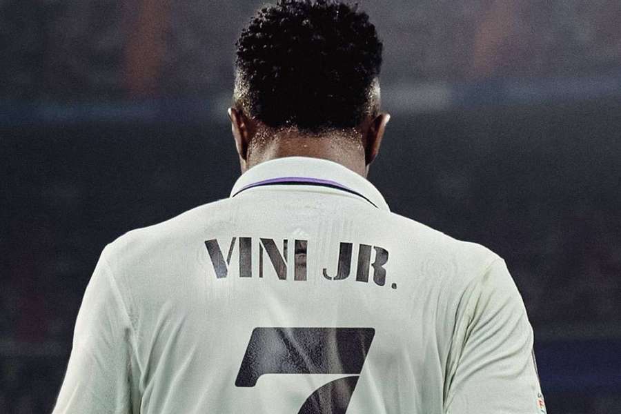 Vini Jr. ya luce un nuevo número en el Real Madrid; utilizará el 7 que fue de Cristiano Ronaldo