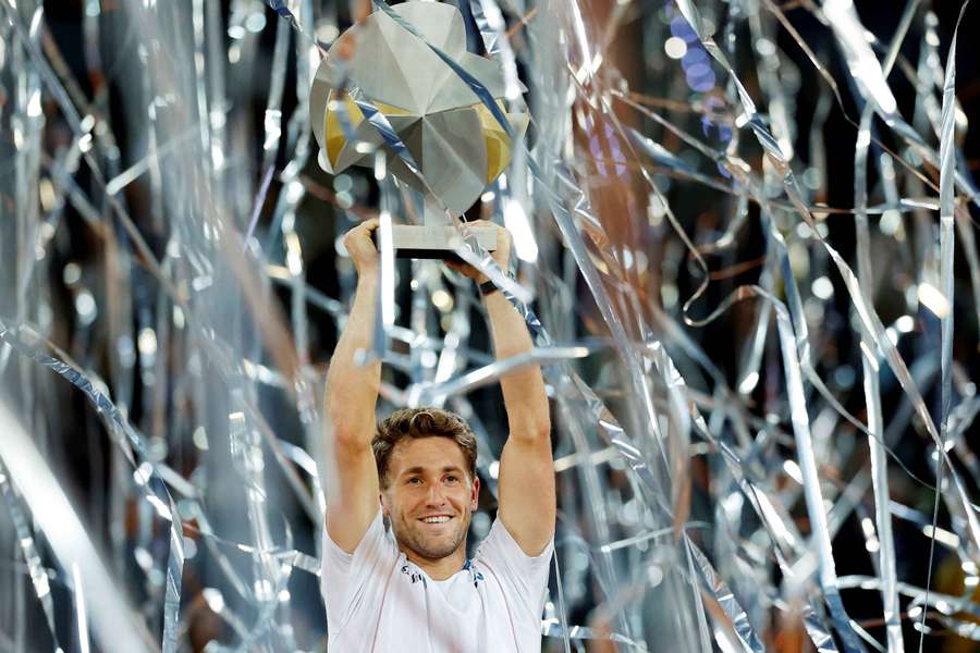 Ruud lifted the biggest title of his career in Madrid