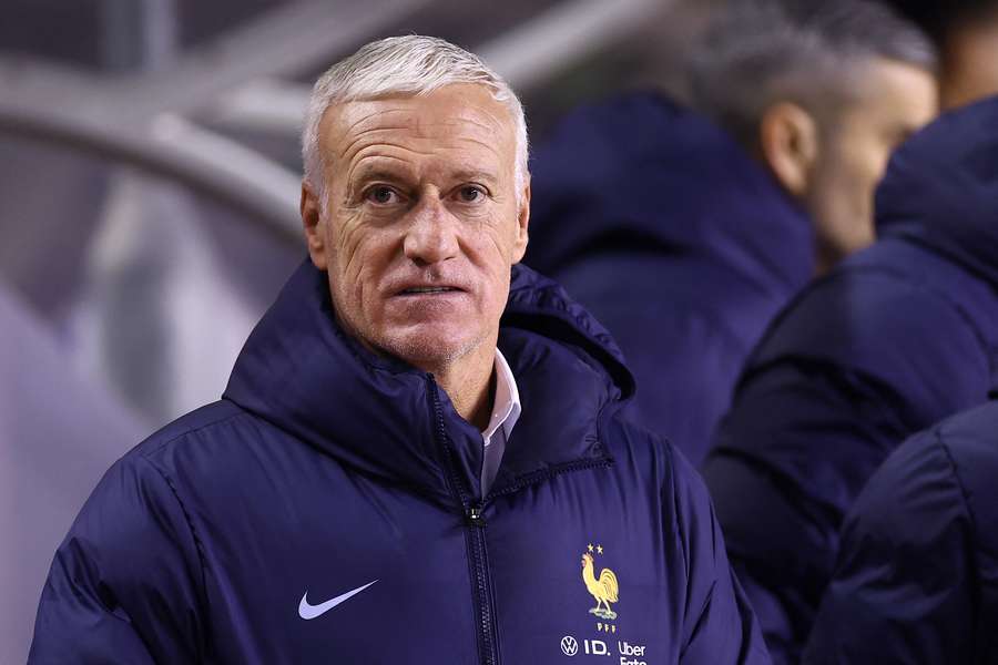 Didier Deschamps lors du match aller jeudi.