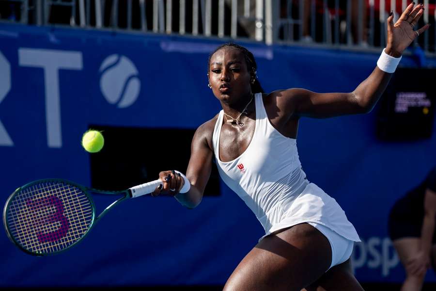 Alycia Parksová na Livesport Prague Open 2025. Alycia Parksová na Livesport Prague Open 2025.