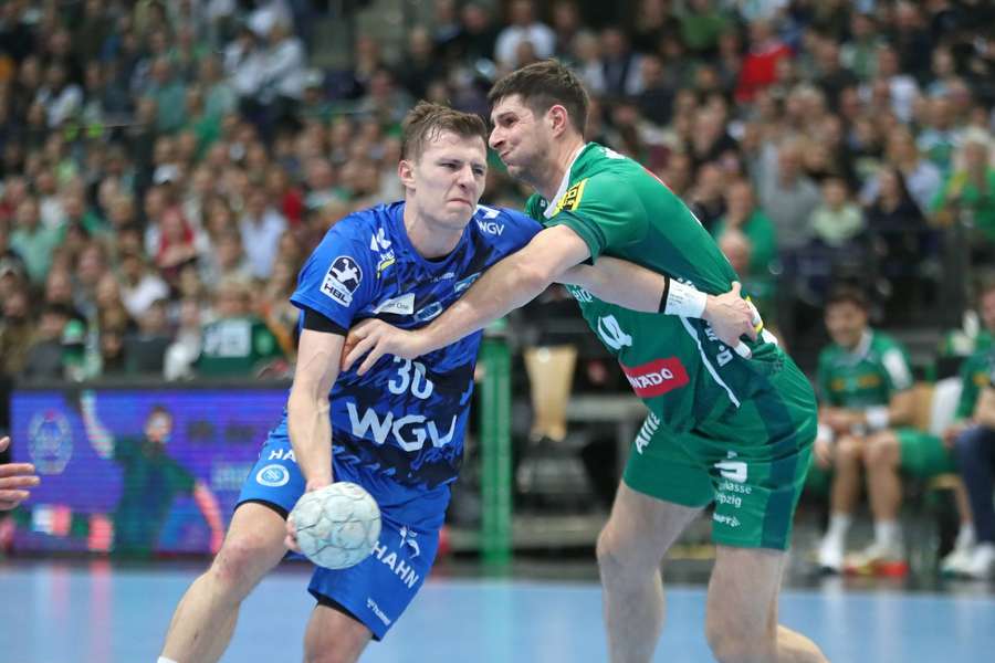 Marco Mengon gegen Leipzig.