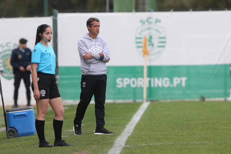 Gonçalo Nunes no último jogo em Alcochete Gonçalo Nunes no último jogo em Alcochete