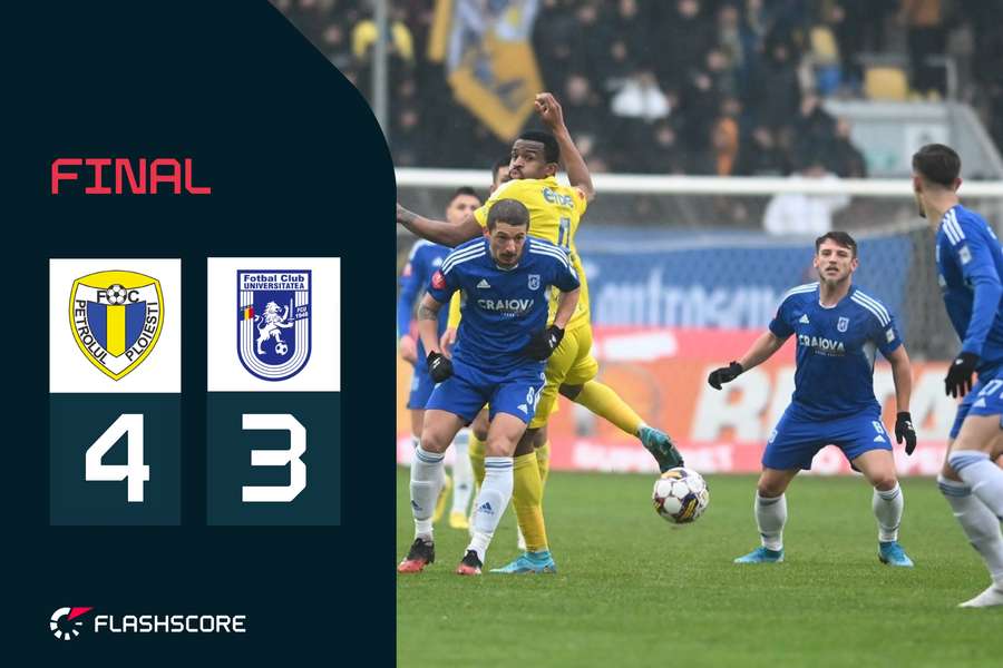 Petrolul obține cea de-a treia victorie consecutivă în Superliga