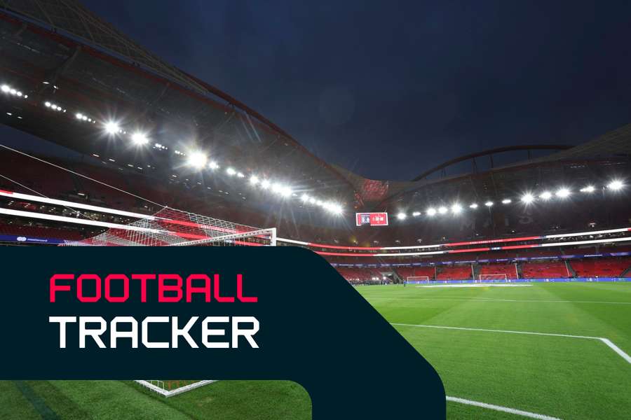 View inside Benfica's stadium ahead of kick-off View inside Benfica's stadium ahead of kick-off