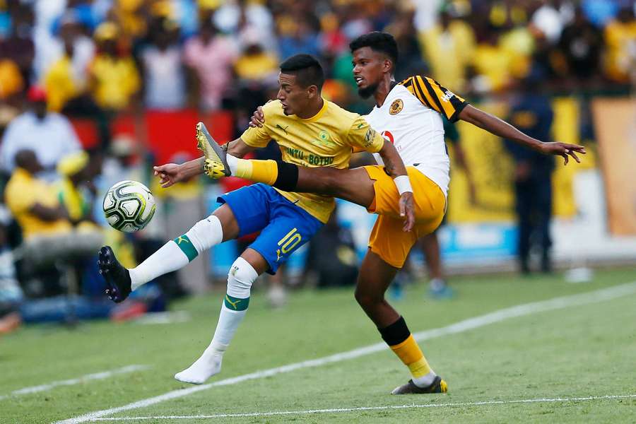 Gaston Sirino (left) played for both Kaizer Chiefs and Mamelodi Sundowns Gaston Sirino (left) played for both Kaizer Chiefs and Mamelodi Sundowns