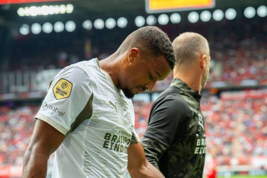 Alassane Plea sustained the injury during the away game at FC Twente Alassane Plea sustained the injury during the away game at FC Twente