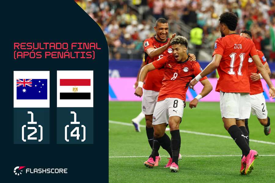 Ashour festeja o golo pelo Egito Ashour festeja o golo pelo Egito