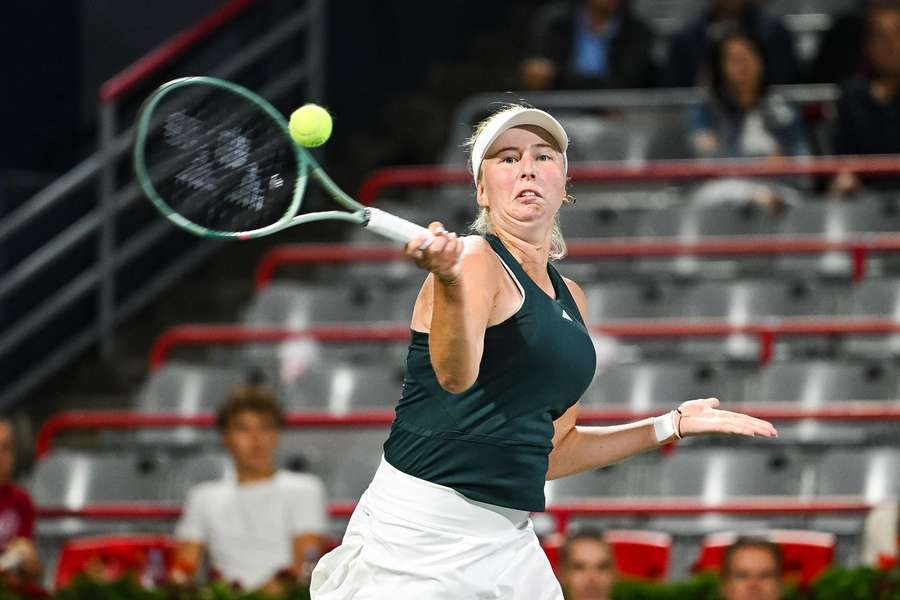 Tauson came through a grueling encounter against Tomljanovic