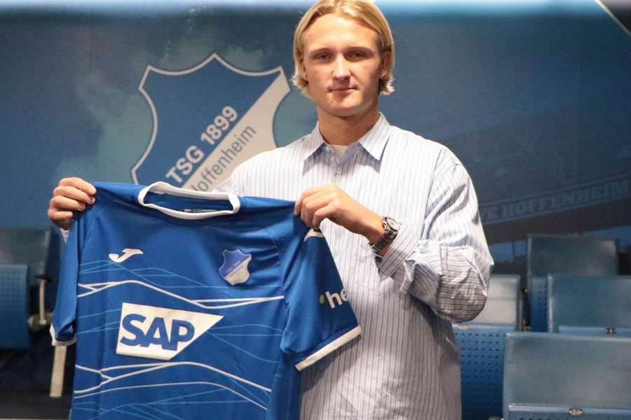 Dolberg já com a camisola do Hoffenheim