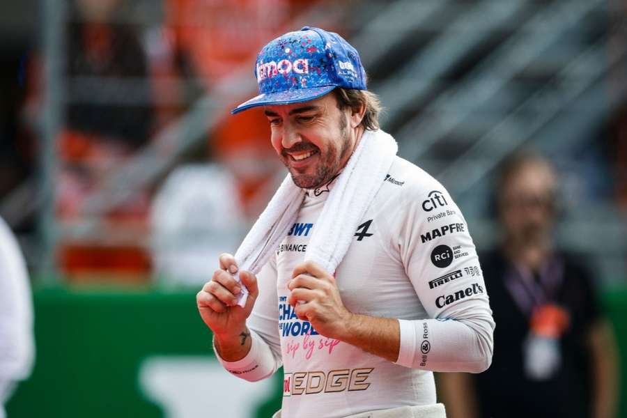 Fernando Alonso, corredor de Alpine