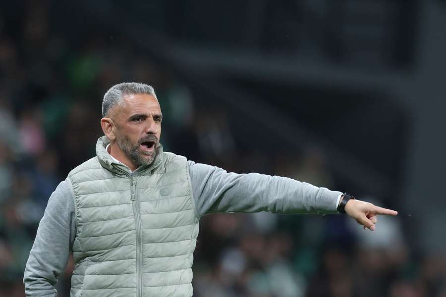 Rui Borges, treinador do Sporting