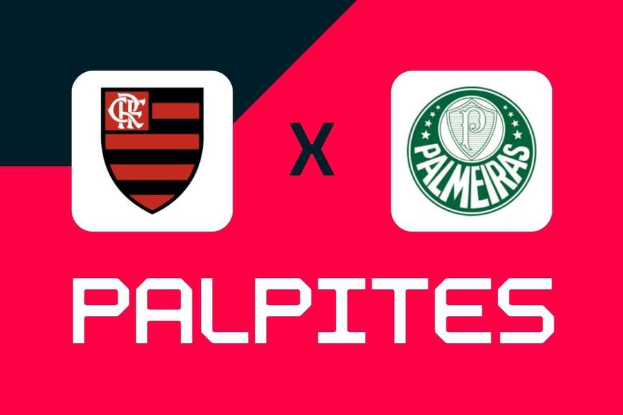 Flamengo e Palmeiras se enfrentam neste sábado (23), às 21 horas, no Maracanã.