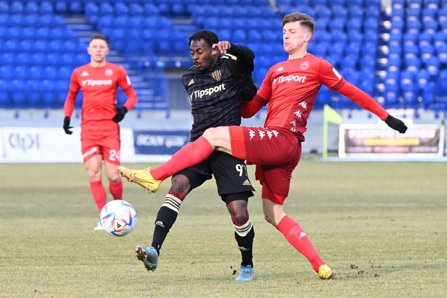 Kelvin Ofori vymenil 2. Bundesligu za Fortuna ligu, kde nastupuje v drese Spartaka Trnava.