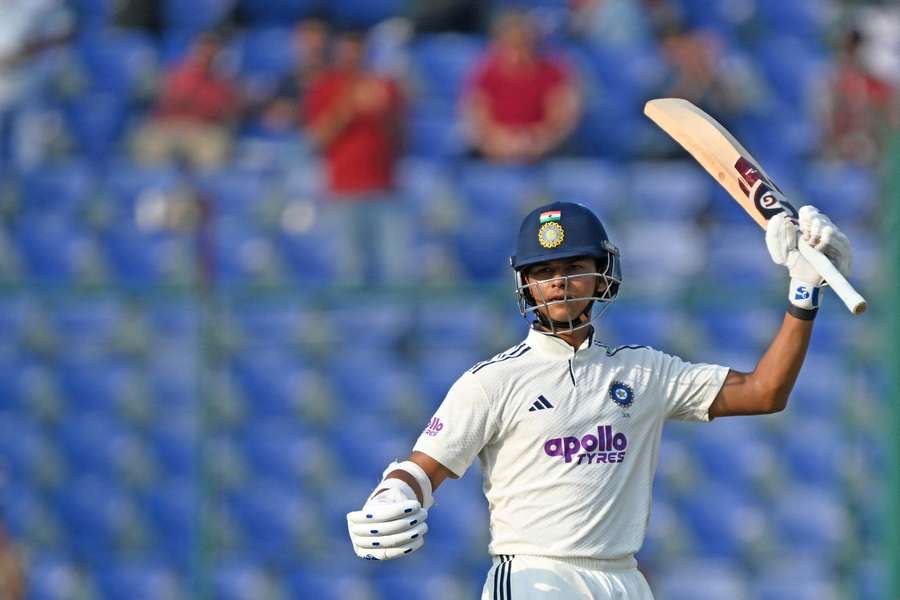 Jaiswal celebrates his 150