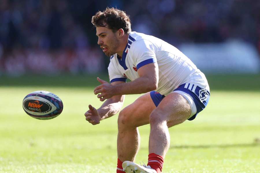 Antoine Dupont frente à Escócia este fim de semana