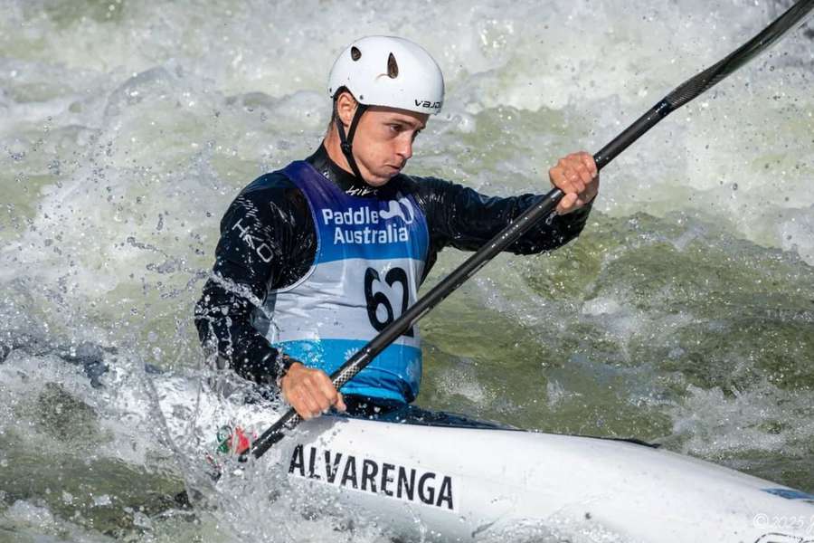 Frederico Alvarenga em ação