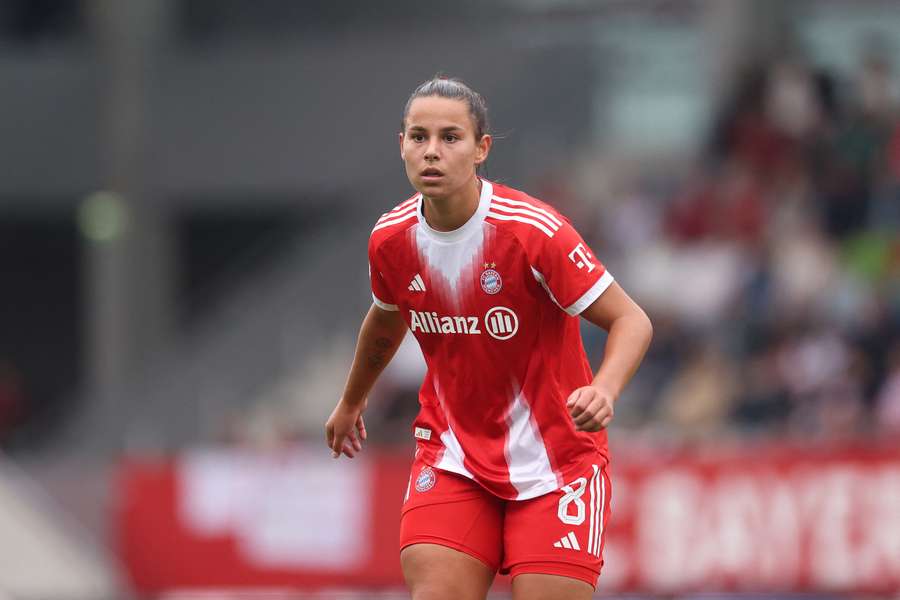 Lena Oberdorf im Bayern-Trikot