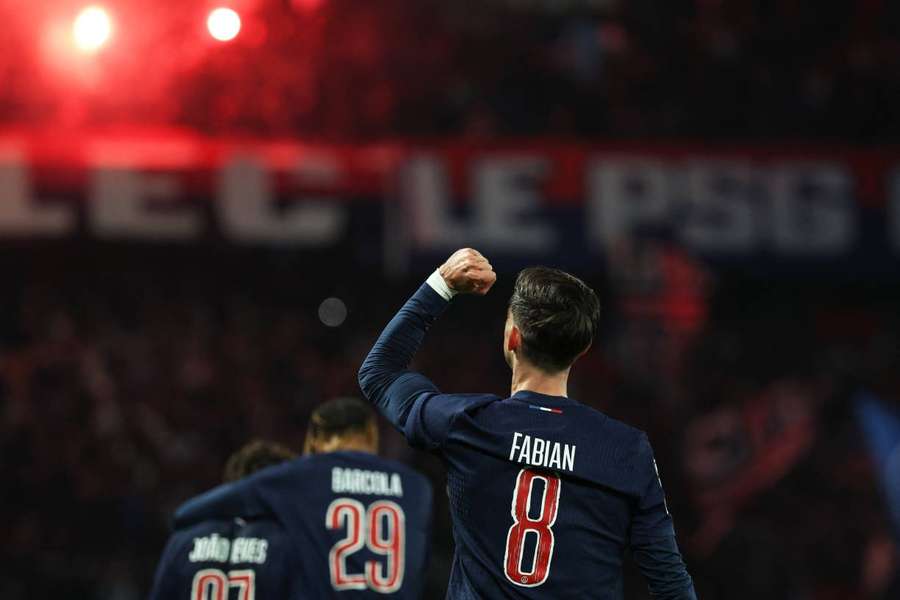 Fabián Ruiz, goleador del PSG
