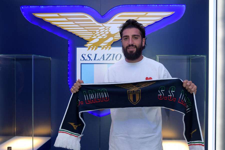 Samuel Gigot apresentado na Lazio