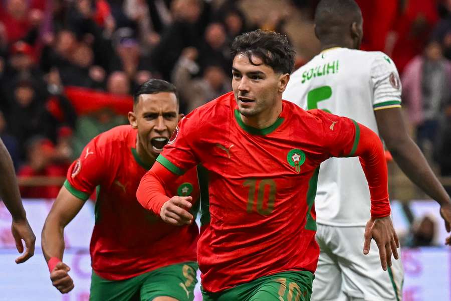 Brahim Díaz abriu o placar em Marrocos 2x0 Comores