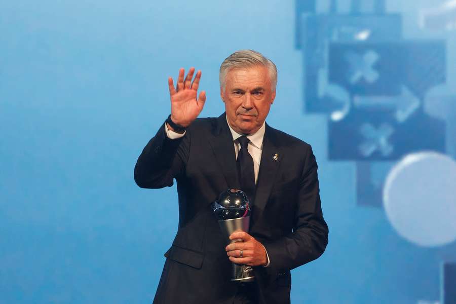Carlo Ancelotti al The Best