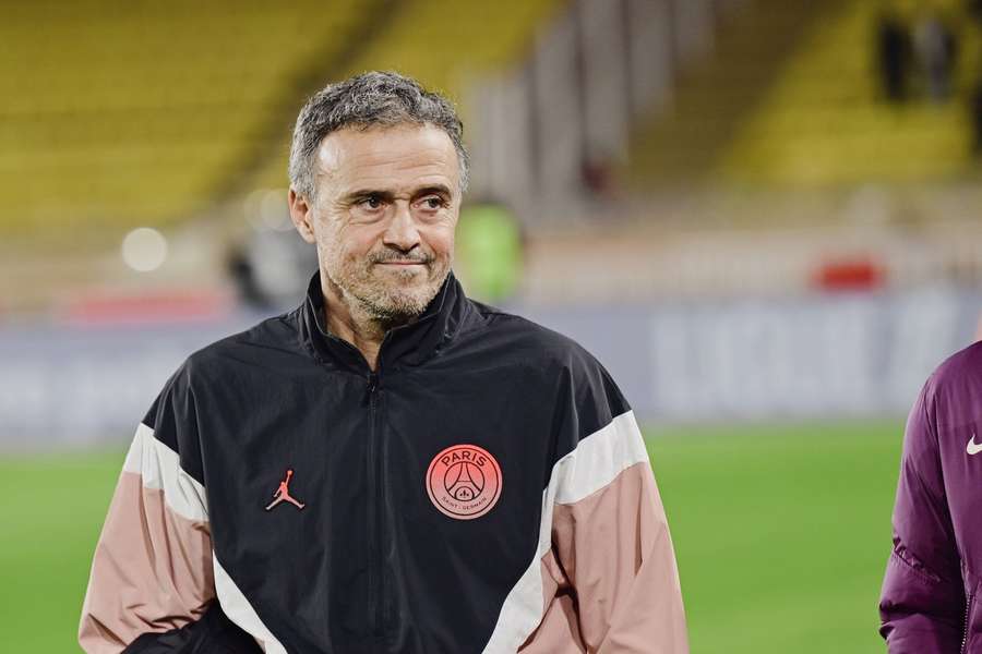Luis Enrique, treinador do PSG