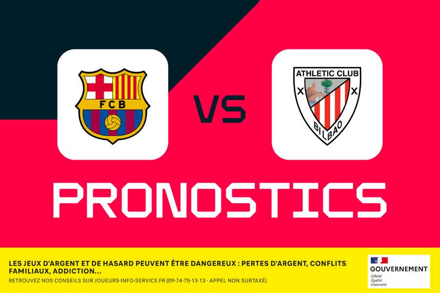 Barcelone – Athletic Club : pronostics, meilleurs paris et cotes (Supercoupe d’Espagne) Barcelone – Athletic Club : pronostics, meilleurs paris et cotes (Supercoupe d’Espagne)