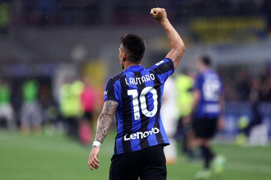 Lautaro Martinez was a key player for Inter in May