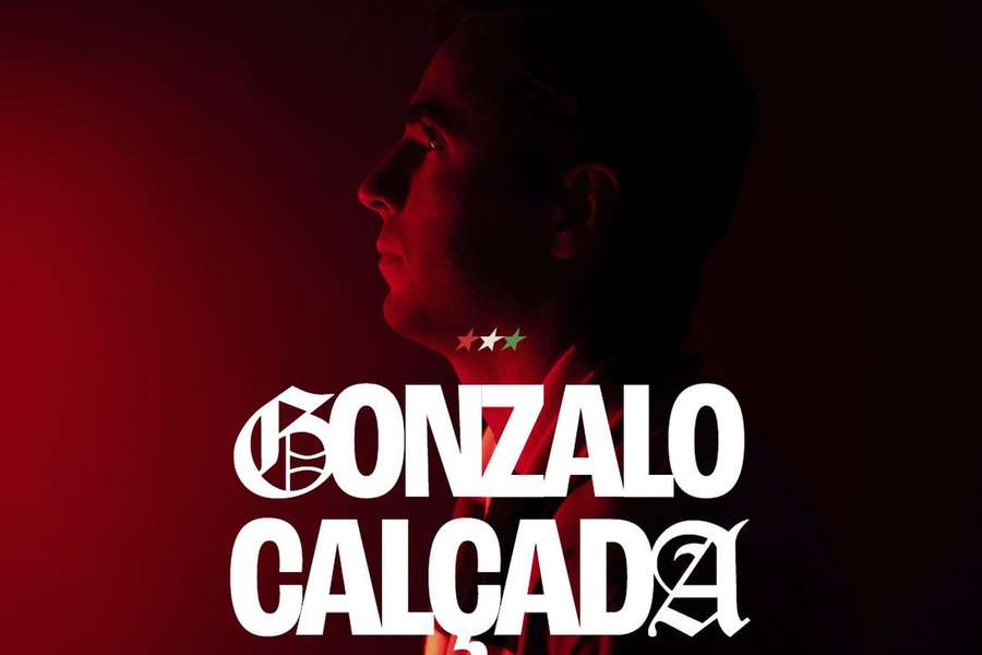 Gonzalo Calçada, novo avançado do Estrela