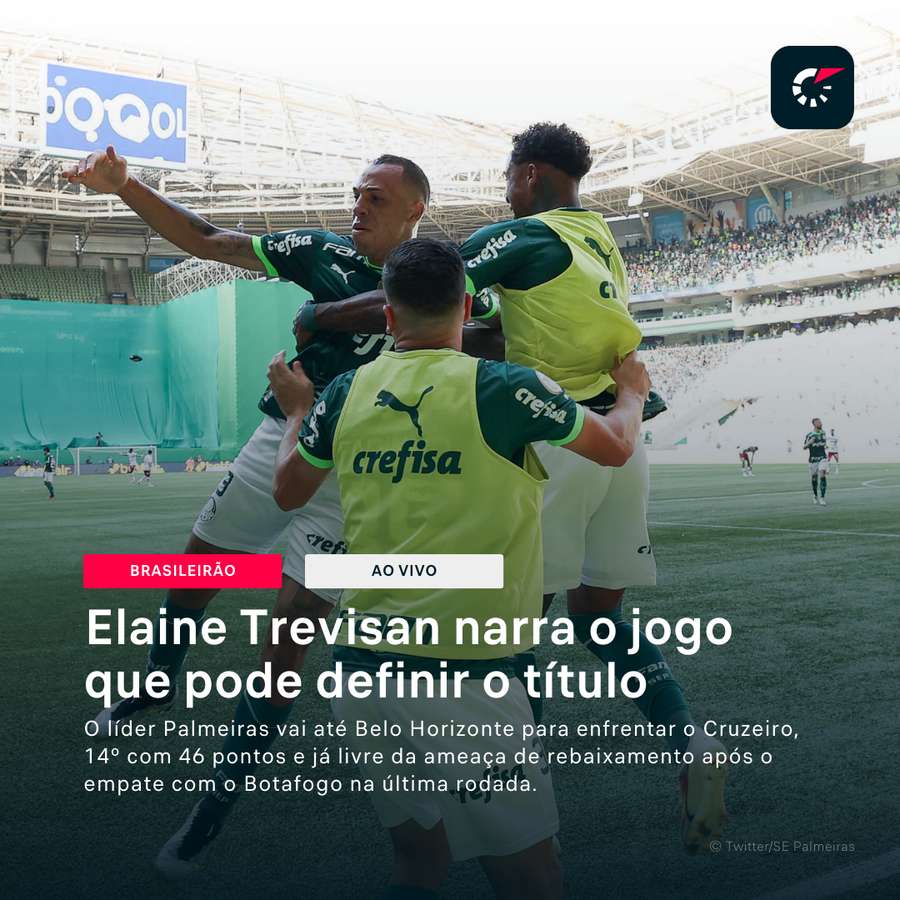 Palmeiras empata com o Cruzeiro e conquista o Brasileirão