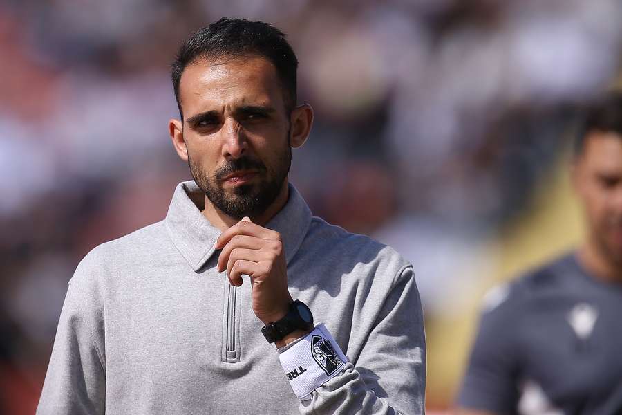 Gil Lameiras, treinador do Vitória SC