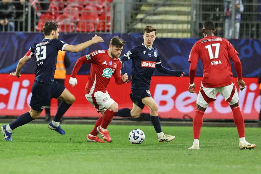 Brest, eliminată în sferturile Cupei Franței de Dunkerque