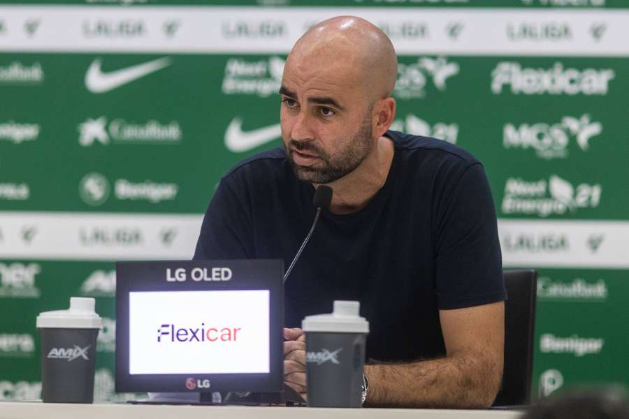 Claudio Giráldez, treinador do Celta de Vigo