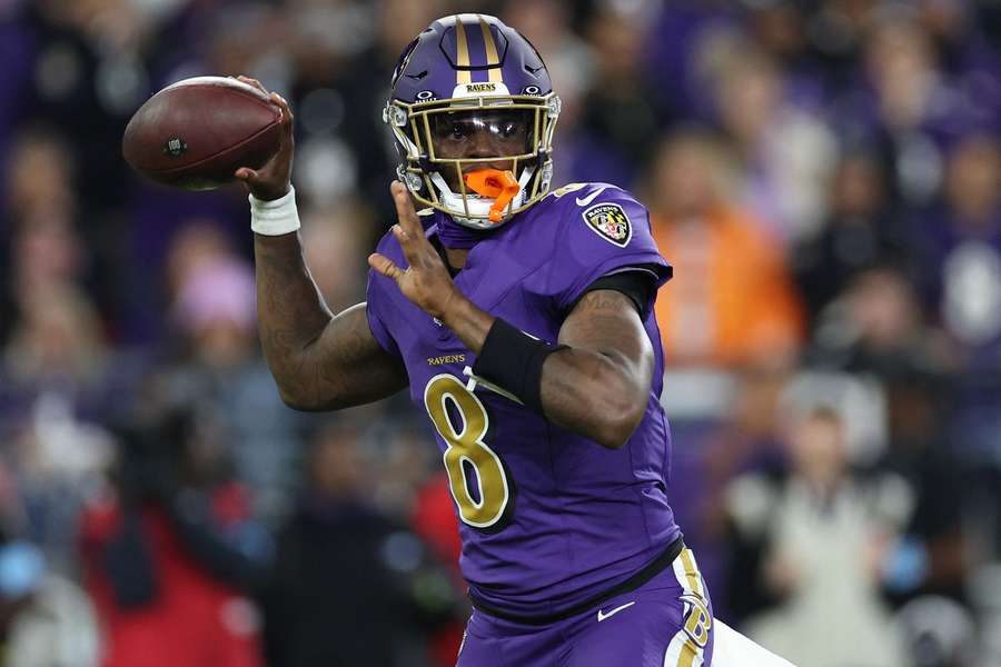 Lamar Jackson war mit vier Touchdown-Pässen Spieler des Spiels