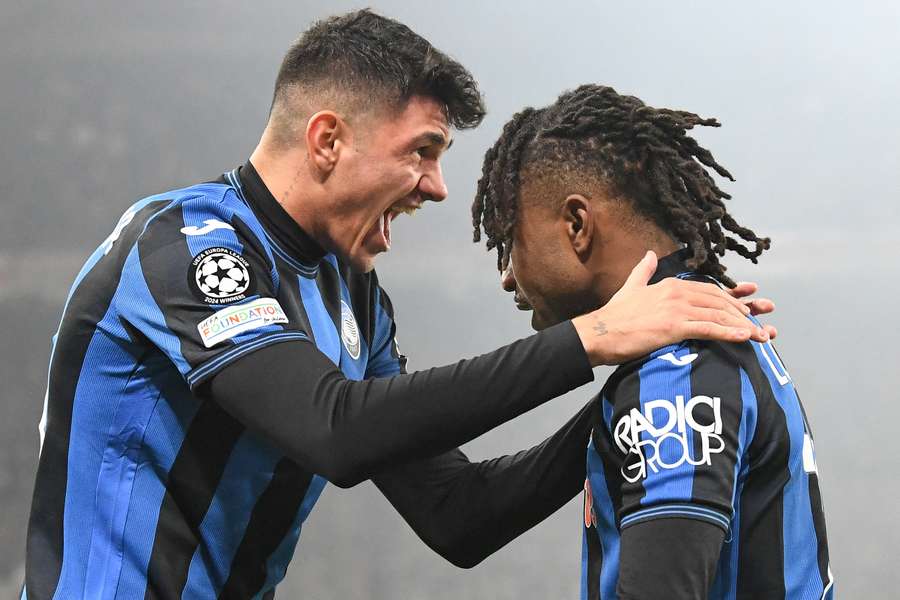 Lookman scored Atalanta's opening goal