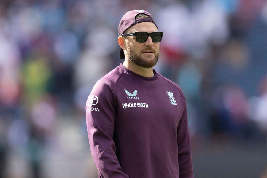 England coach Brendon McCullum England coach Brendon McCullum