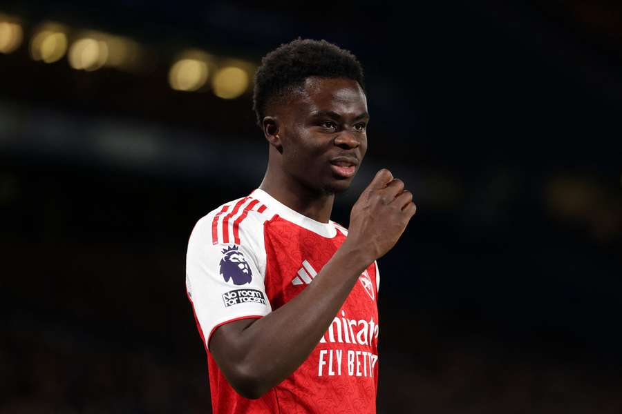 Arsenal de Saka vem de vitória contra o Brentford Arsenal de Saka vem de vitória contra o Brentford