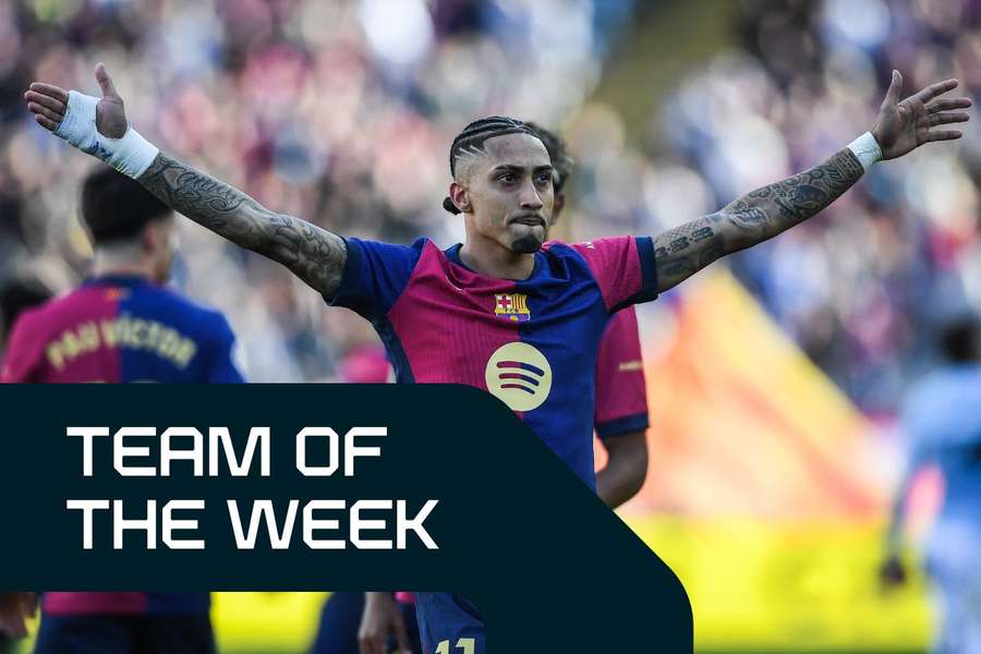 Raphinha produced yet more heroics for Barcelona in LaLiga over the weekend
