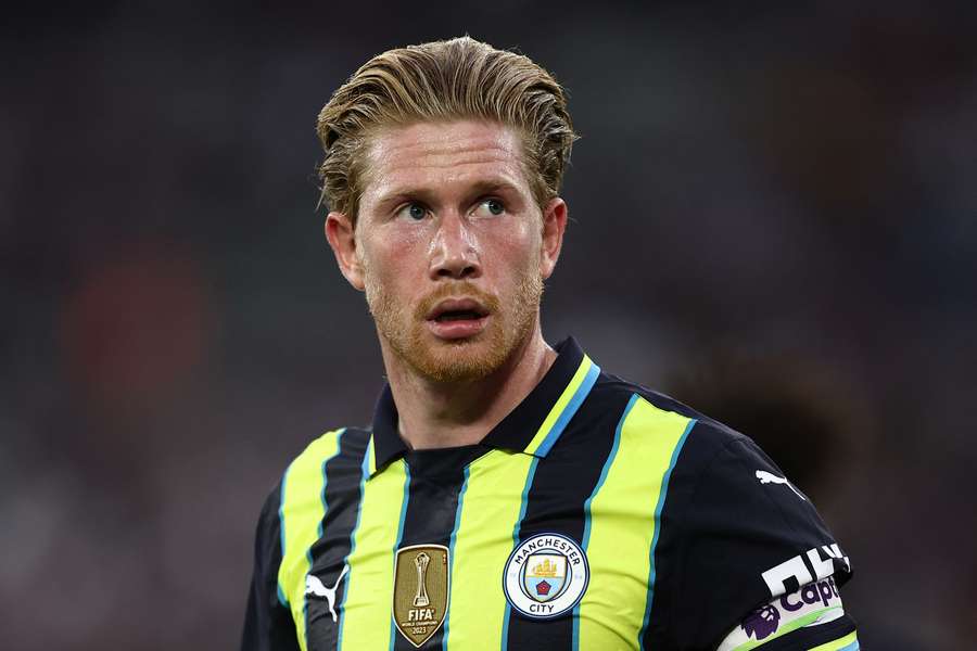 Kevin de Bruyne is het volle speelschema zat