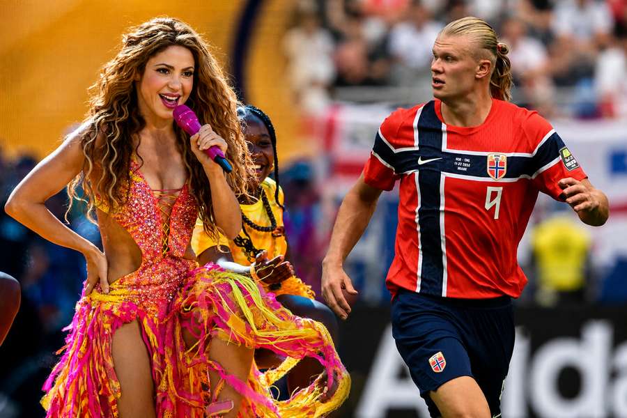 Shakira et Haaland, deux des plus grands noms de la Coupe du monde Shakira et Haaland, deux des plus grands noms de la Coupe du monde