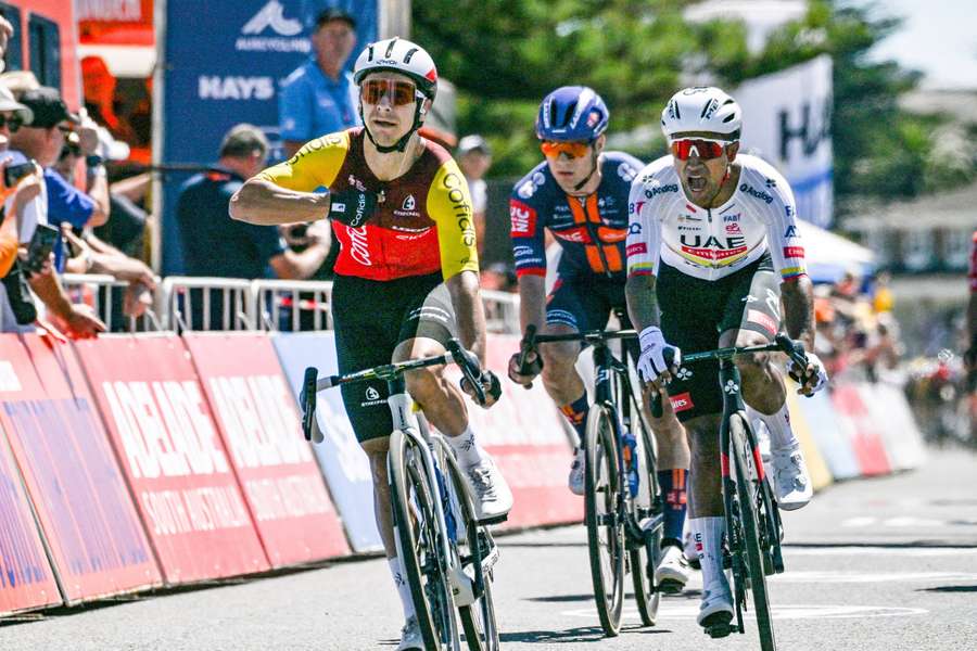 Coquard se impuso en la cuarta etapa del Tour Down Under.