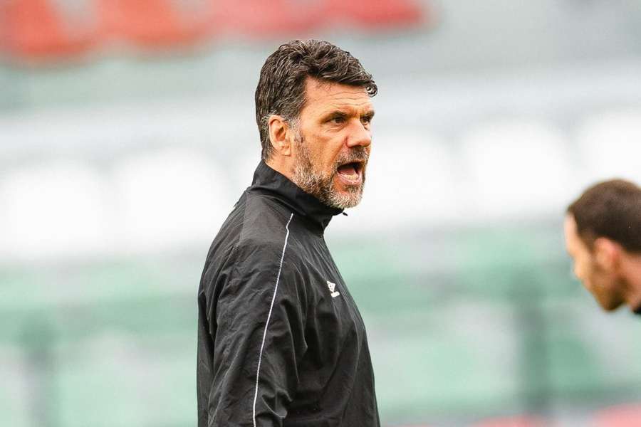 Cristiano Bacci, treinador do Estrela da Amadora Cristiano Bacci, treinador do Estrela da Amadora