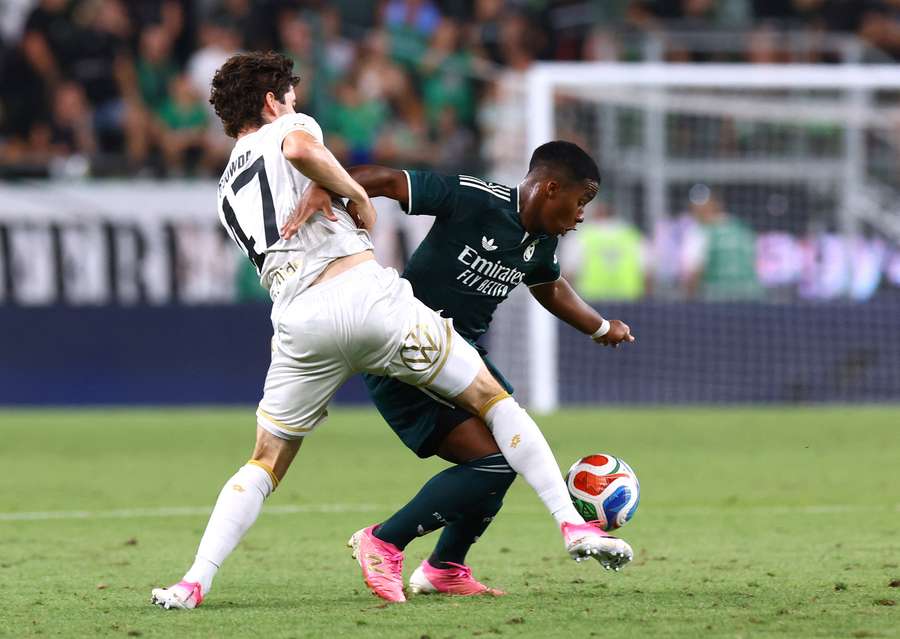 Endrick voltou ao Real após empréstimo ao Lyon