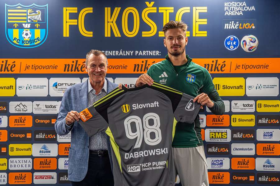 Dabrowski sa stal hráčom Košíc.