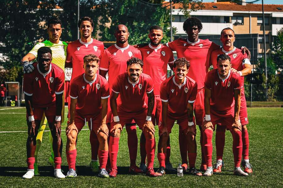 A atual equipa do Salgueiros A atual equipa do Salgueiros
