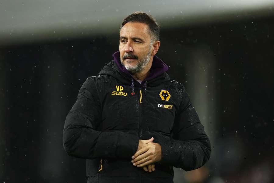 Vitor Pereira avec Wolverhampton le 1er novembre 2025.