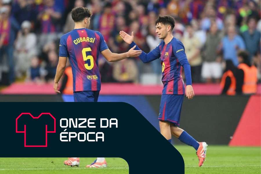 Pedri e Cubarsí estão no XI da LaLiga Pedri e Cubarsí estão no XI da LaLiga